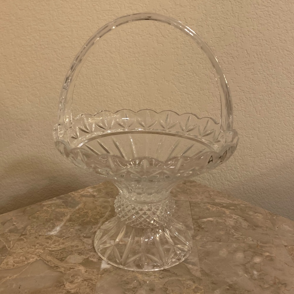 Crystal Candy Bowl/ Basket